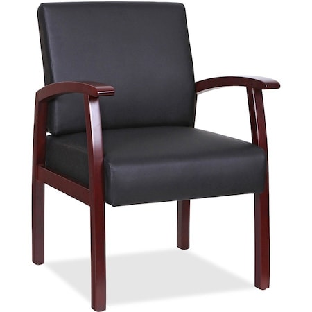 Lorell CHAIR, GUEST, WOOD, BLK LLR68556